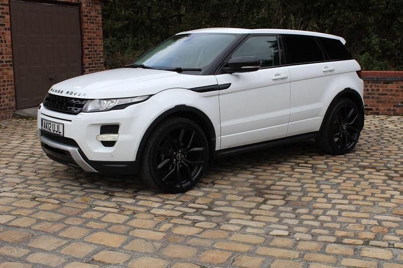 White Used 2012 Land Rover Range Rover evoque Dynamic Estate | £7,499 (Fair price) - Image 1/4