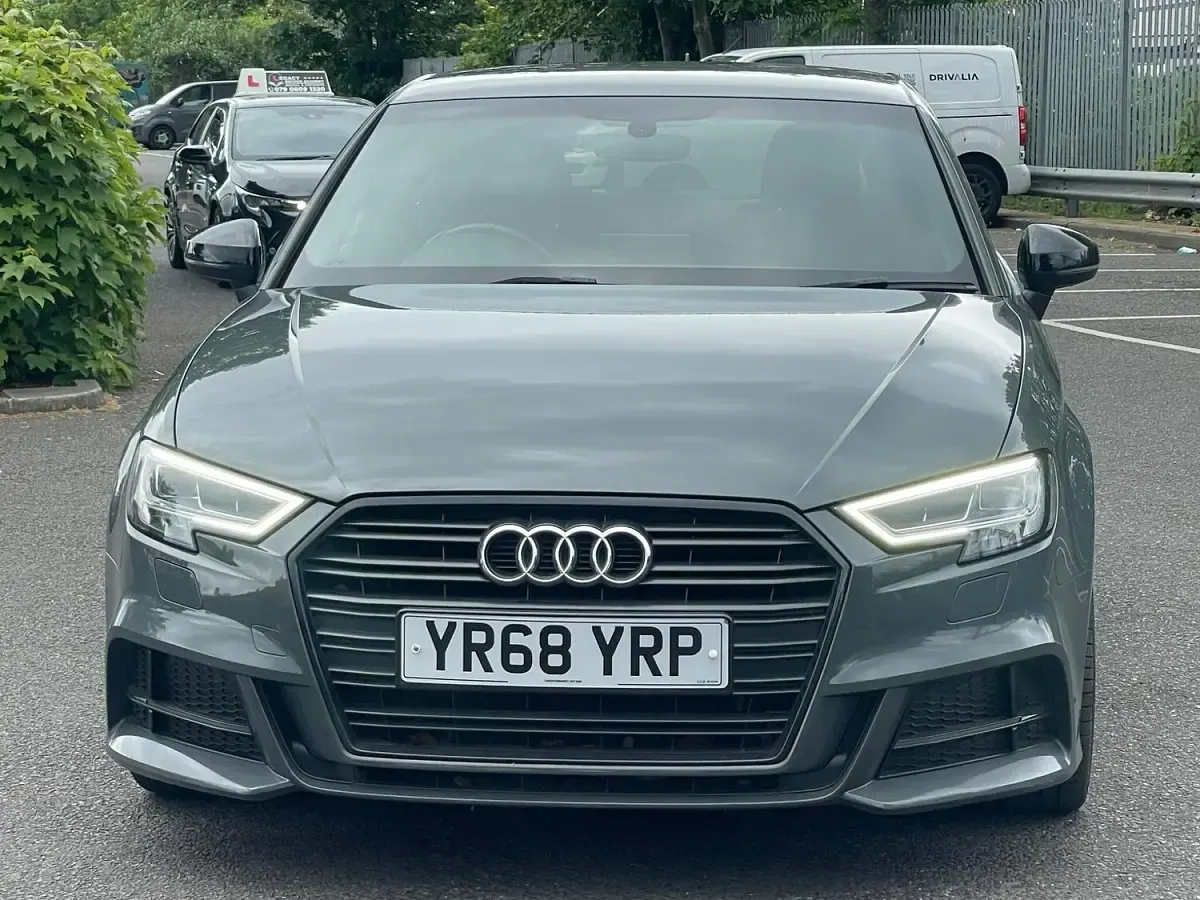 Used Audi A3 Sportback Black Edition 150 HP (110 kW) 2018 Grey Hatchback