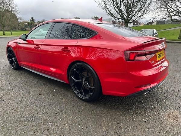 Used Audi A5 S-Line 2017 Red Coupe