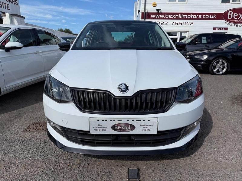 Used Skoda Fabia Monte Carlo 110 HP (80 kW) 2018 White Hatchback