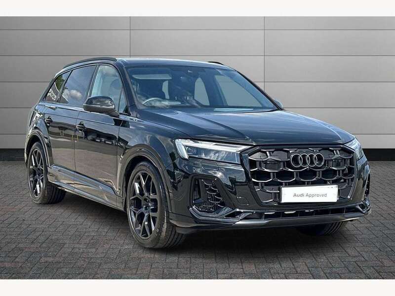 Black New 2025 Audi Q7 Black Edition SUV | £62,990 - Image 1/4