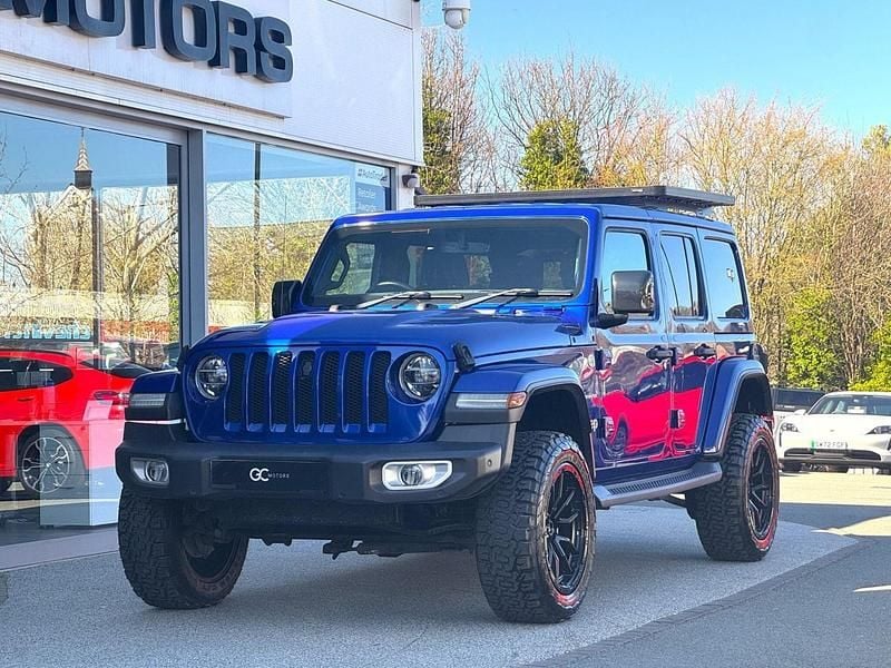 Blue Used 2020 Jeep Wrangler Sahara SUV | £33,990 (Fair price) - Image 1/3
