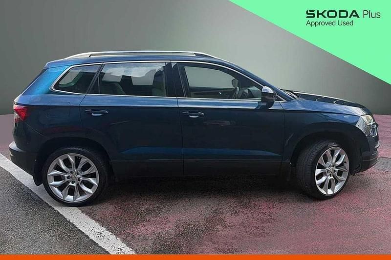 Used Skoda Karoq SE 150 HP (110 kW) 2020 Blue SUV