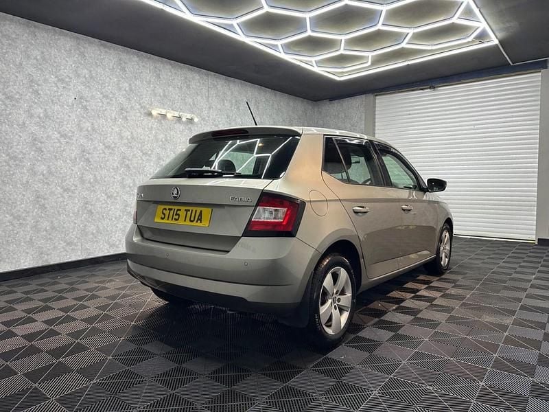 Used Skoda Fabia SE 2015 Beige Hatchback