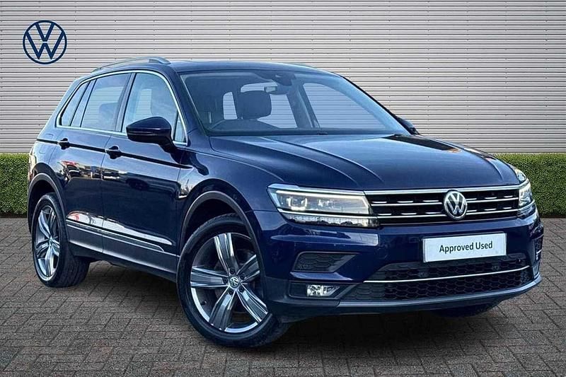 Used VW Tiguan SEL 190 HP (139 kW) 2019 Blue SUV