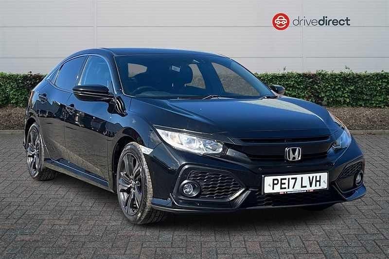 Used Honda Civic SR 129 HP (94 kW) 2017 Black Hatchback