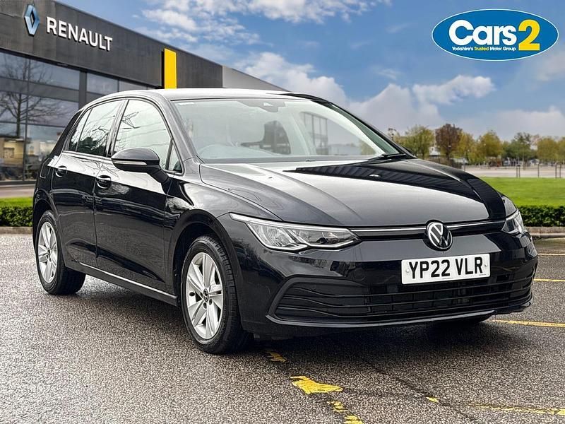 Black Used 2022 VW Golf VIII Life Hatchback | £17,995 (Good price) - Image 1/4