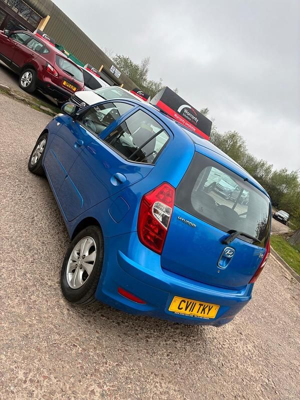 Used Hyundai i10 Active 86 HP (63 kW) 2011 Blue Hatchback