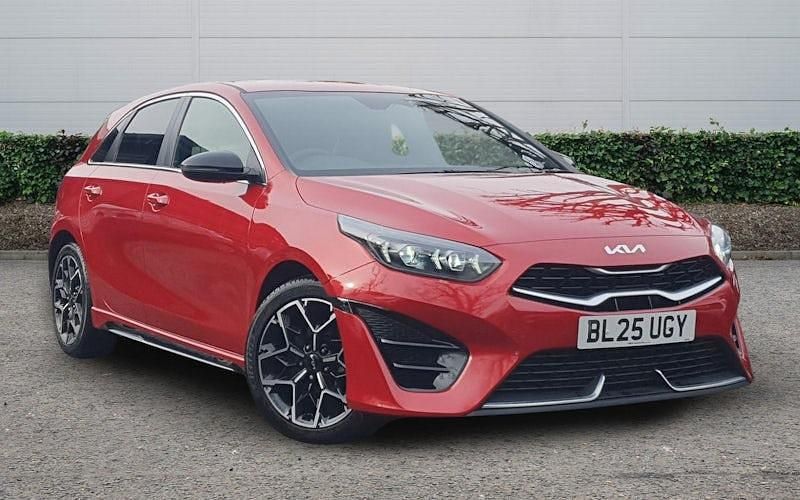 Used Kia Ceed GT-Line 140 HP (102 kW) 2024 Red Hatchback