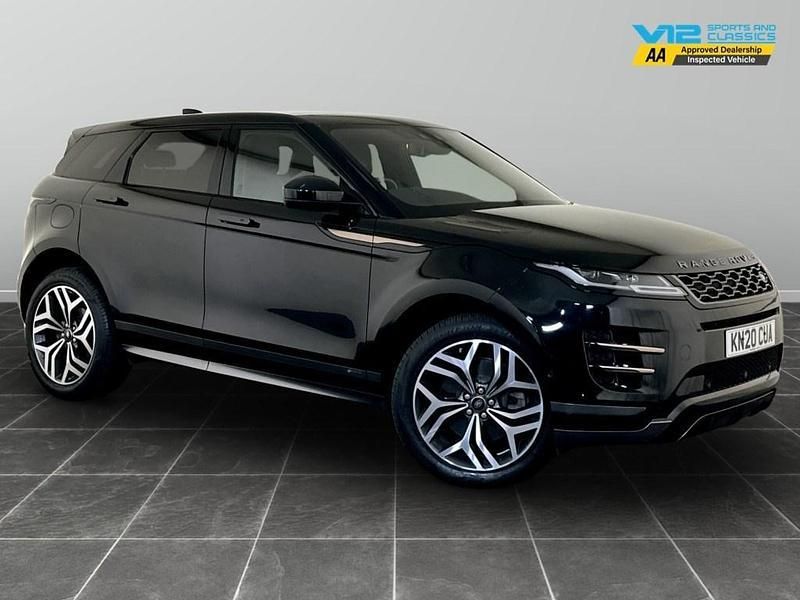 Black Used 2020 Land Rover Range Rover evoque HSE Dynamic Estate | £22,495 (Good price) - Image 1/2