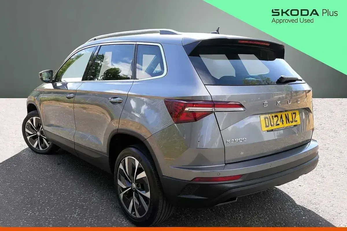 Used Skoda Karoq SE L 110 HP (80 kW) 2024 Graphite grey metallic SUV