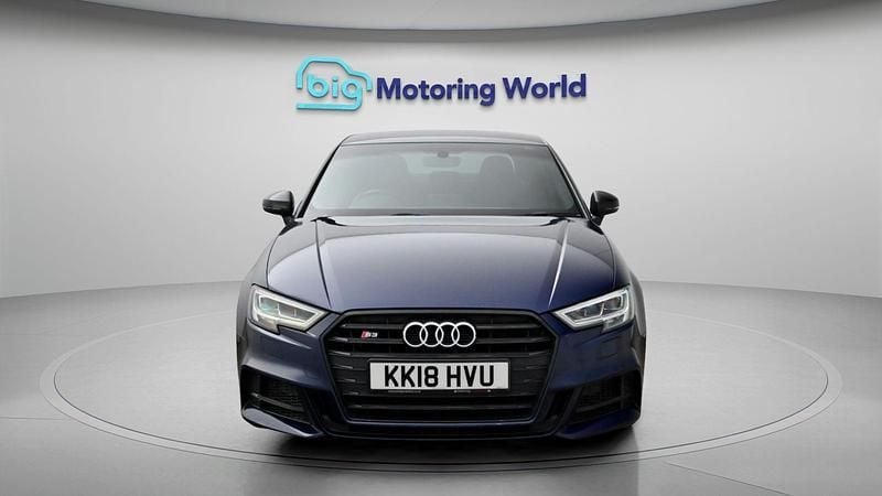 Used Audi S3 Black Edition 310 HP (228 kW) 2018 Blue Sedan