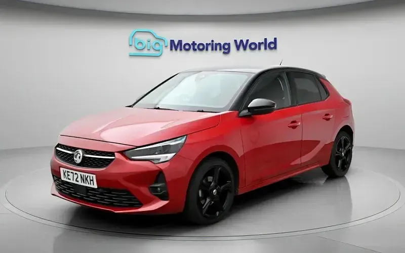 Second-hand Vauxhall Corsa 75 CP (55 kW) 2023 Roșu Hatchback
