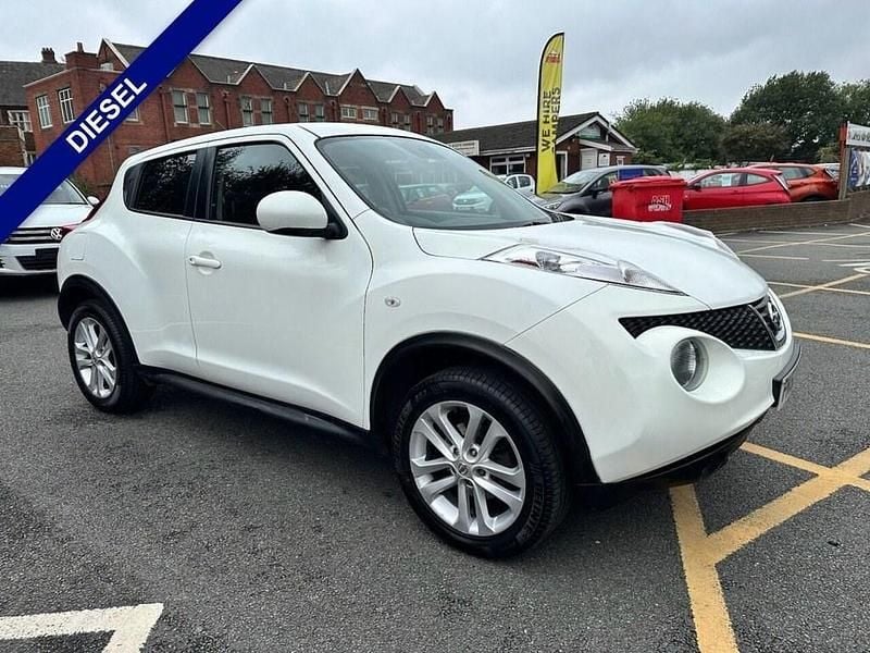 White Used 2012 Nissan Juke Acenta SUV | £2,495 (Expensive) - Image 1/4
