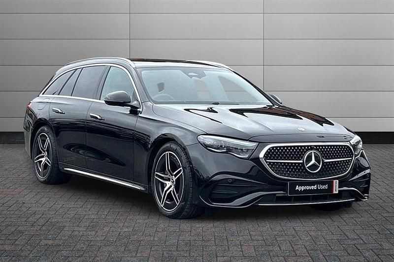 Used Mercedes E220 AMG Line Premium 197 HP (144 kW) 2025 Black Estate