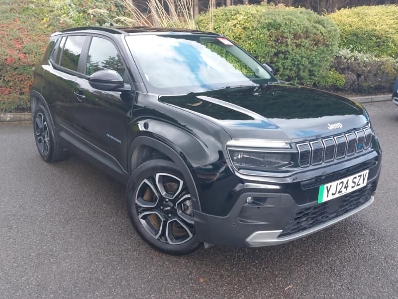 Black Used 2024 Jeep Avenger EV Summit SUV | £20,498 (A bit pricey) - Image 1/4
