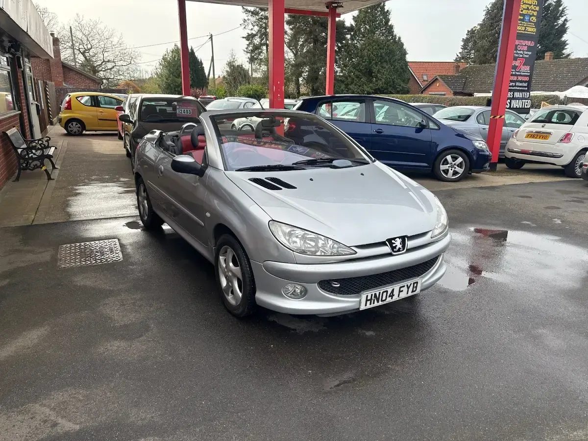 Used Peugeot 206 Allure 2004 Silver Cabriolet