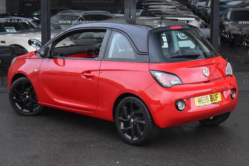 Used Vauxhall Adam 70 HP (51 kW) 2019 Red Hatchback