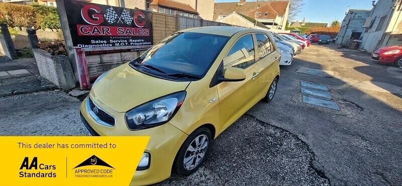 Yellow Used 2016 Kia Picanto Hatchback | £3,695 (Fair price) - Image 1/4