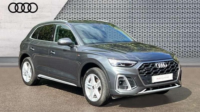 Grey New 2024 Audi Q5 S-Line SUV | £39,808 - Image 1/4