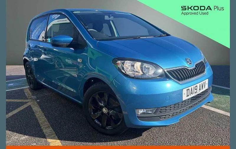 Used Skoda Citigo Colour Edition 58 HP (42 kW) 2019 Blue Hatchback