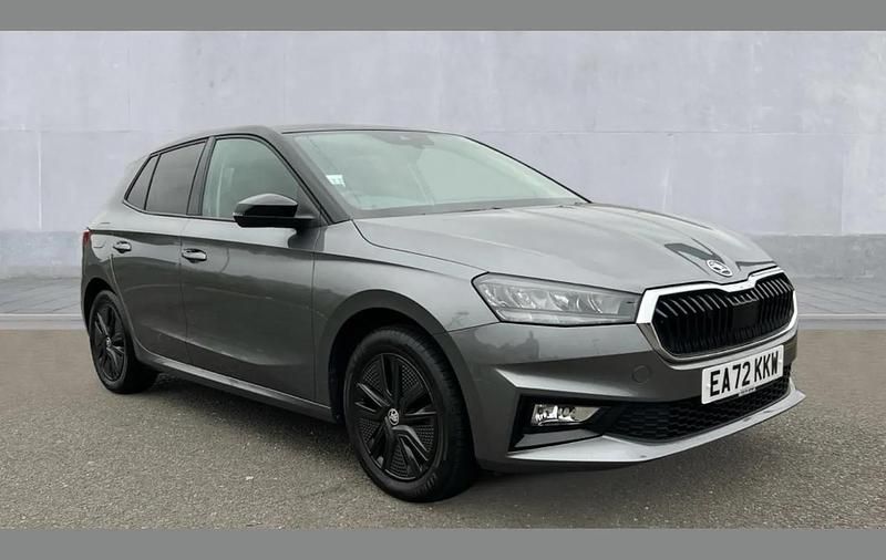 Used Skoda Fabia Colour Edition 95 HP (69 kW) 2022 Graphite grey metallic black magic pearl effect Hatchback