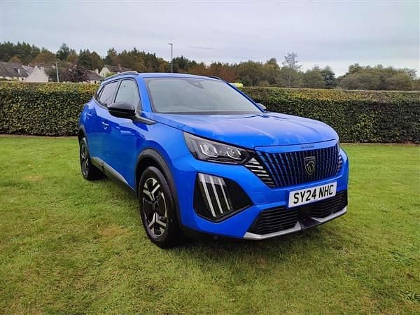 Blue Used 2024 Peugeot 2008 Allure SUV | £17,495 (Fair price) - Image 1/4