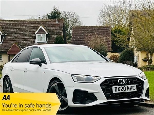 White Used 2020 Audi A4 Black Edition Sedan | £16,290 (A bit pricey) - Image 1/1