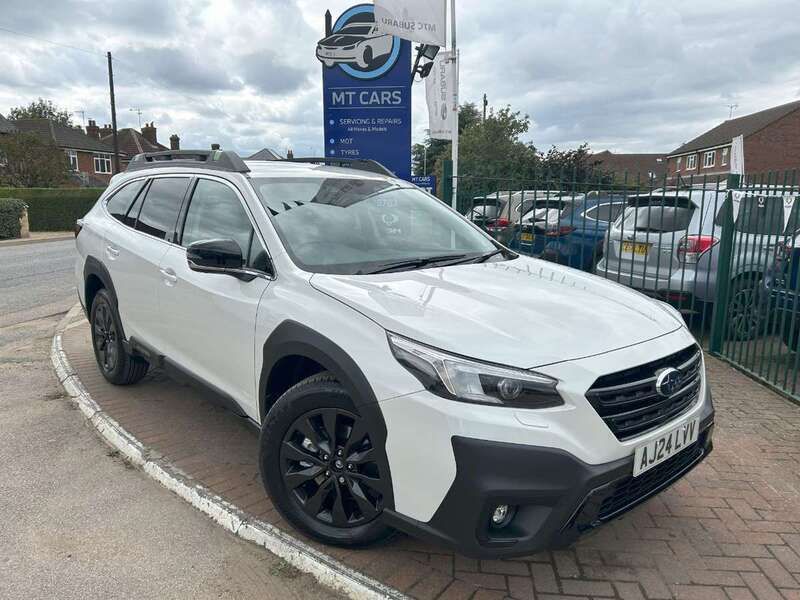 White Used 2024 Subaru Outback SUV | £36,585 (Expensive) - Image 1/4