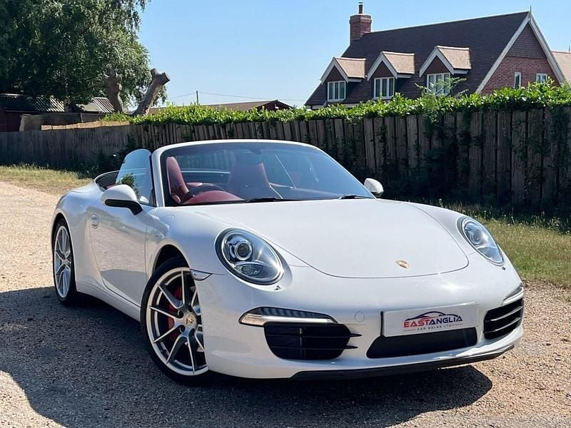 White Used 2012 Porsche 911 Carrera S Cabriolet Cabriolet | £49,995 - Image 1/4