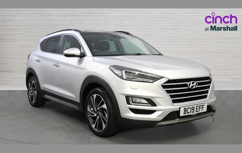 Used Hyundai Tucson Premium SE 177 HP (130 kW) 2019 Silver SUV