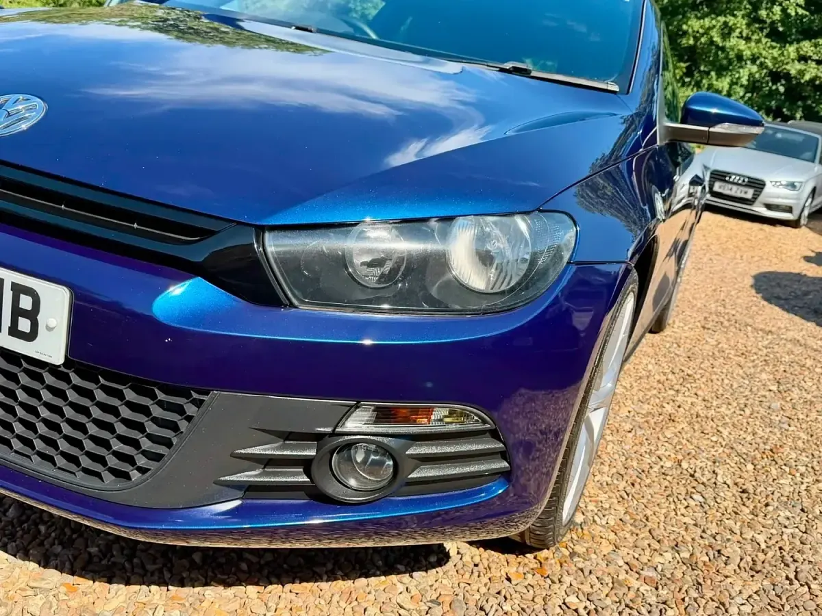 Used VW Scirocco GT 200 HP (147 kW) 2009 Blue Coupe