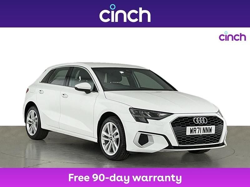 White Used 2021 Audi A3 e-tron Comfort Hatchback | £18,599 (Fair price) - Image 1/3