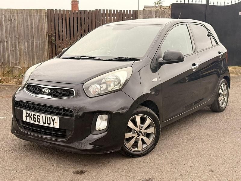 Used Kia Picanto 65 HP (47 kW) 2016 Black Hatchback
