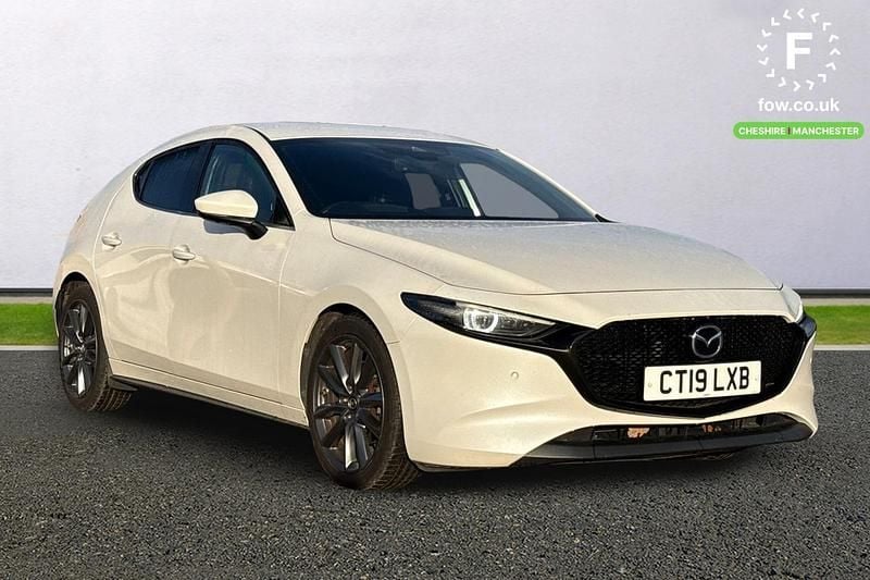 White Used 2019 Mazda 3 Inclusive Hatchback | £13,899 (Fair price) - Image 1/4
