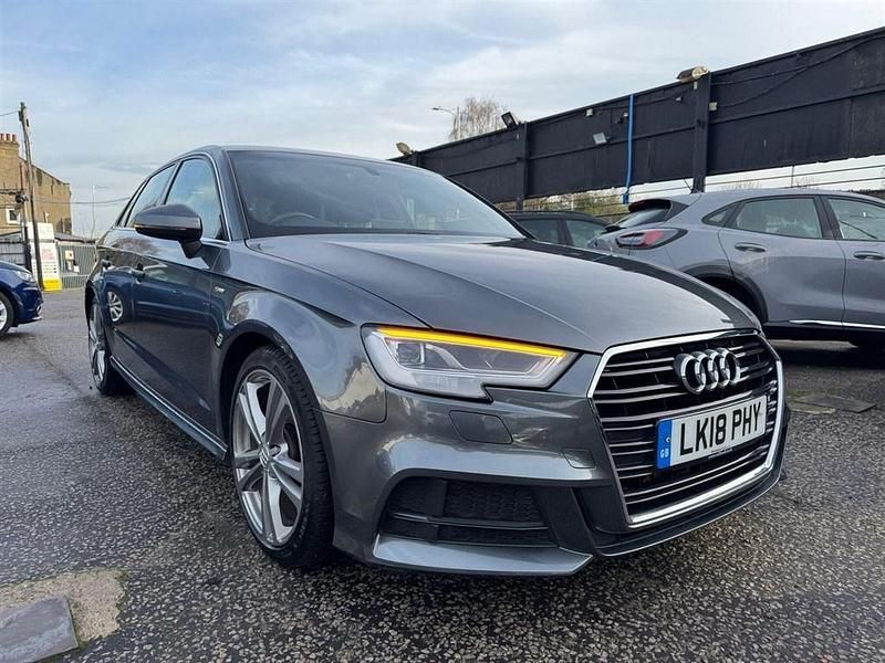 Grey Used 2018 Audi A3 Sportback S-Line Hatchback | £14,899 (Fair price) - Image 1/4