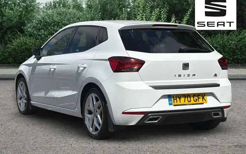 Used Seat Ibiza FR 116 HP (85 kW) 2020 Nevada white Hatchback