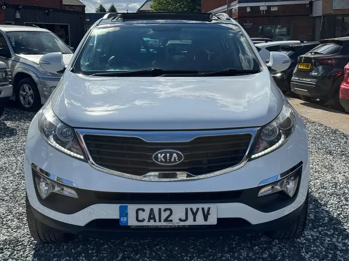 Used Kia Sportage 114 HP (83 kW) 2012 White SUV