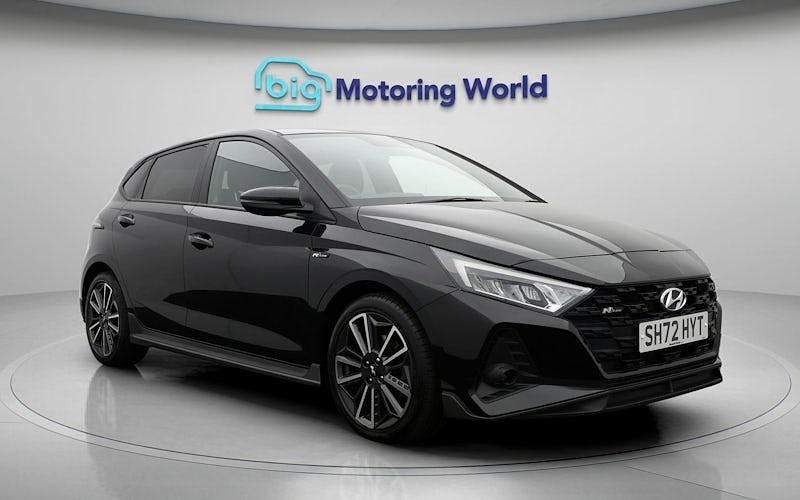 Used Hyundai i20 N Line 120 HP (88 kW) 2023 Black Hatchback
