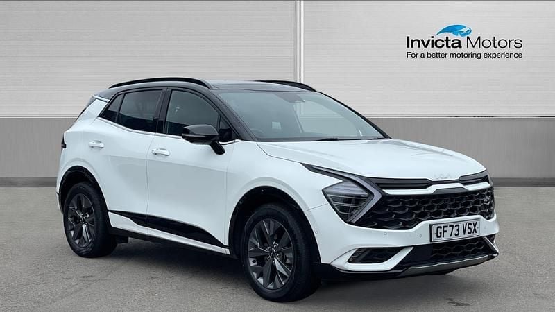 Used Kia Sportage GT-Line S 226 HP (166 kW) 2023 White SUV