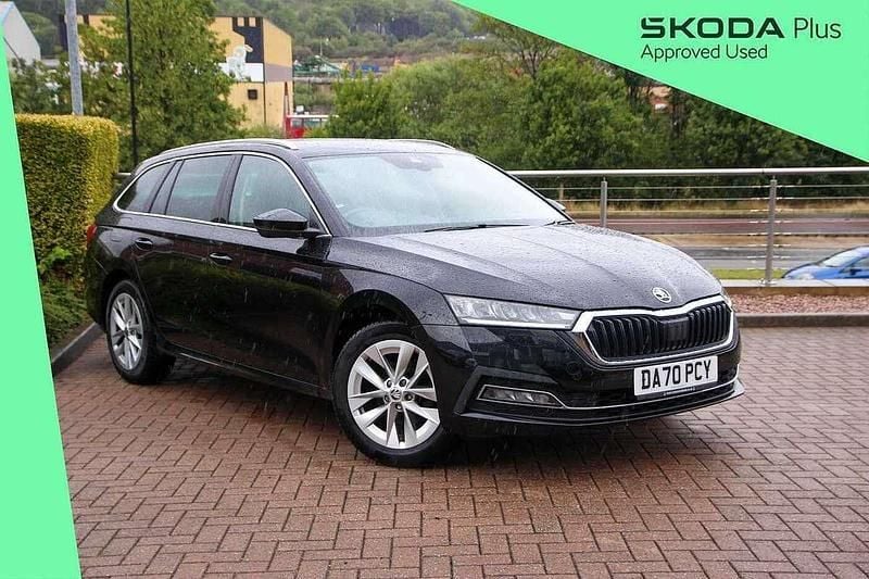 Black magic pearl effect Used 2020 Skoda Octavia SE L Estate | £14,995 (Expensive) - Image 1/4