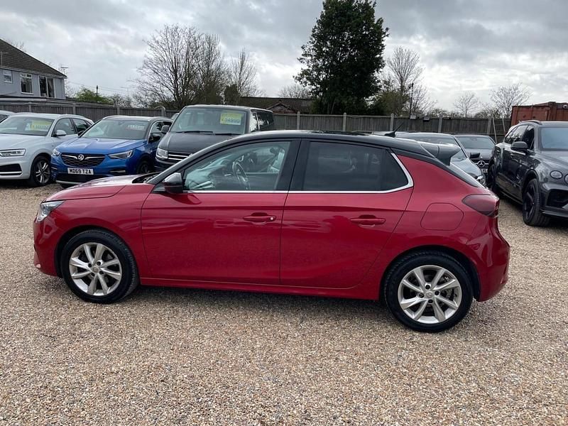 Used Vauxhall Corsa Elite 100 HP (73 kW) 2021 Red Hatchback