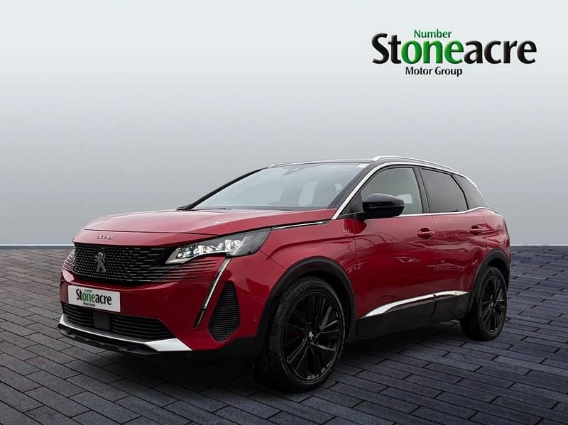 Used Peugeot 3008 Premium 128 HP (94 kW) 2021 Red SUV