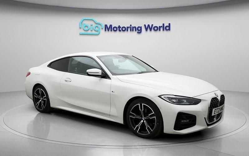 Used BMW 420 M Sport 190 HP (139 kW) 2021 White Coupe