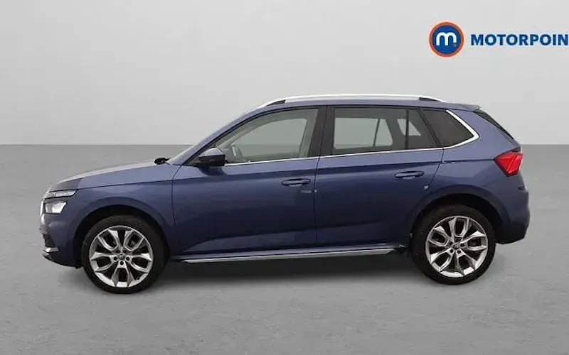 Used Skoda Kamiq SE L 116 HP (85 kW) 2020 Blue SUV
