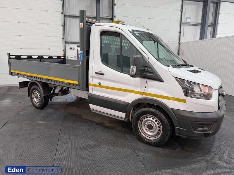 Used Ford Transit S 130 HP (95 kW) 2022 White Cabriolet