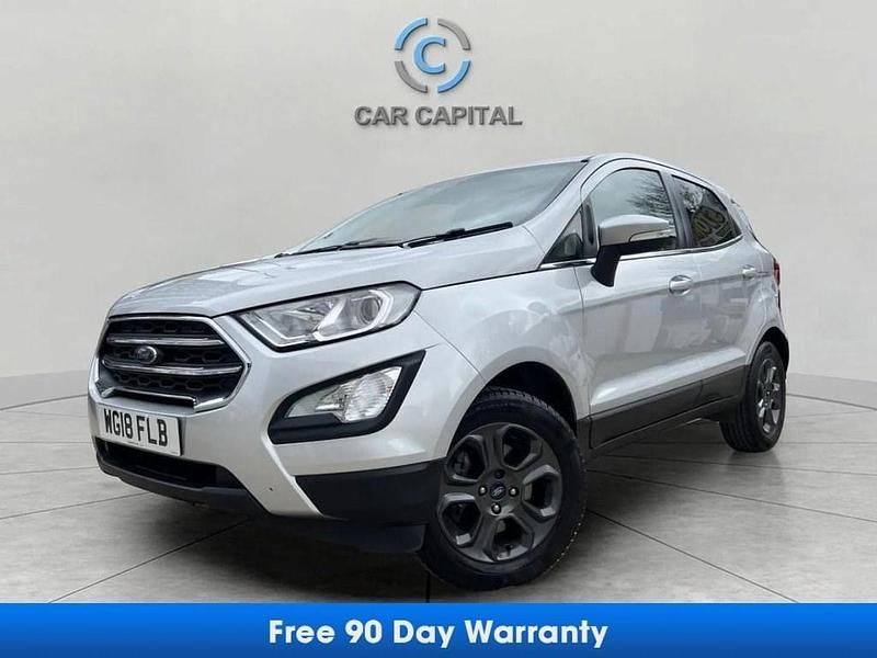 Used Ford Ecosport Zetec 125 HP (91 kW) 2018 Silver SUV