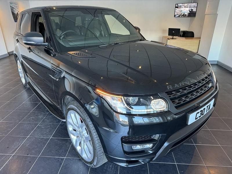 Black Used 2016 Land Rover Range Rover Sport Autobiography Dynamic SUV | £23,995 (A bit pricey) - Image 1/4