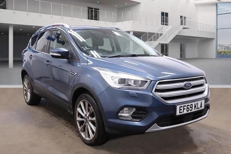Used Ford Kuga Titanium X 180 HP (132 kW) 2019 Chrome blue SUV