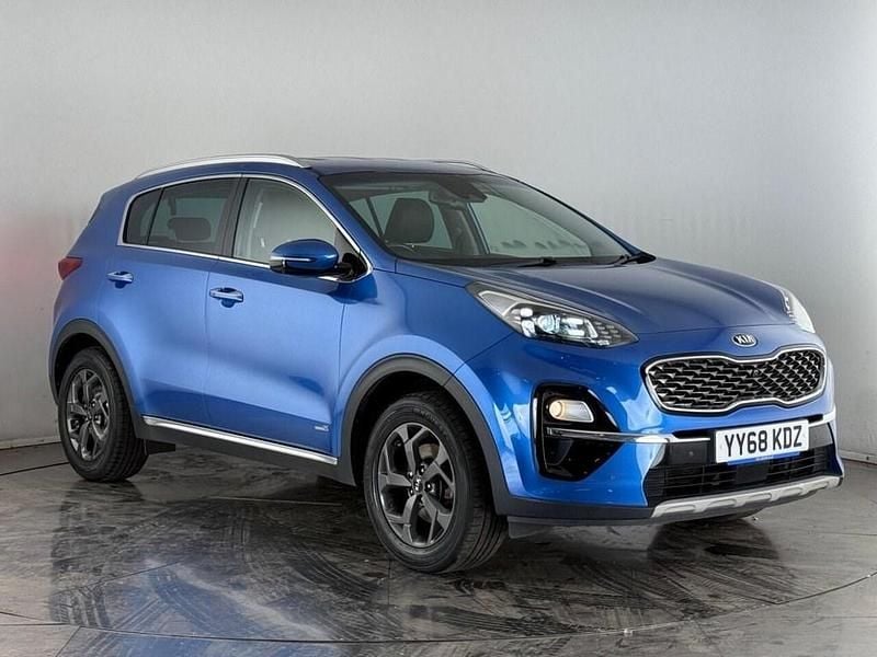 Blue Used 2018 Kia Sportage 2 SUV | £10,750 (Fair price) - Image 1/3
